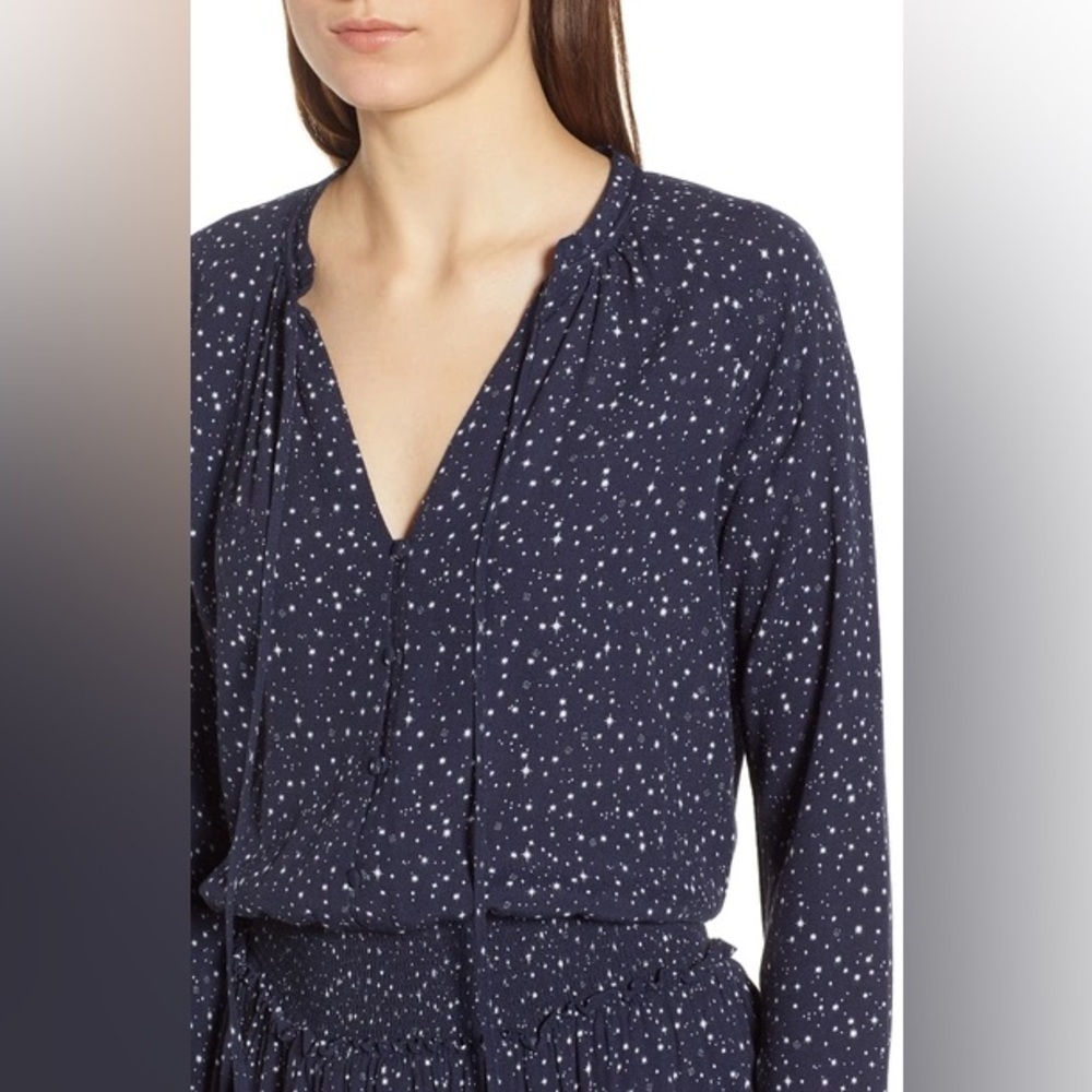 Rails Jasmine Print Dress in Navy Nova - Size M - Picture 4 of 11
